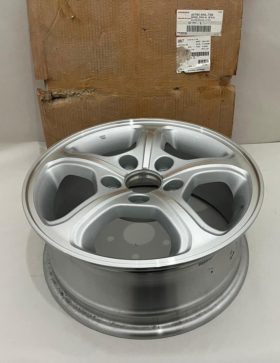 HONDA CIVIC DISK AL 15X WHEEL # 42700-SNL-T90 NEW OEM (C5-1)IRSS