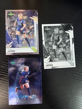 2024 parkside VOL I NWSL INSERT HYPED Veronica Latsko foil black white variation