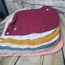 8 Multi Color Baby Bandana Drool Bibs 8 Pack Baby Bibs for Boys Girls Unisex