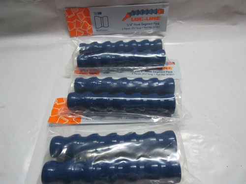 3/4" Hose Segment 3-2pks Lot  5-3/4" long for 3/4" Loc-Line® USA System  #61501