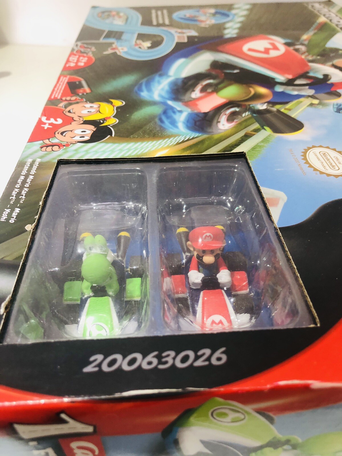 New Boxed Carrera Mario Kart FIRST Scalectrix Slot Car Racing Game AN97