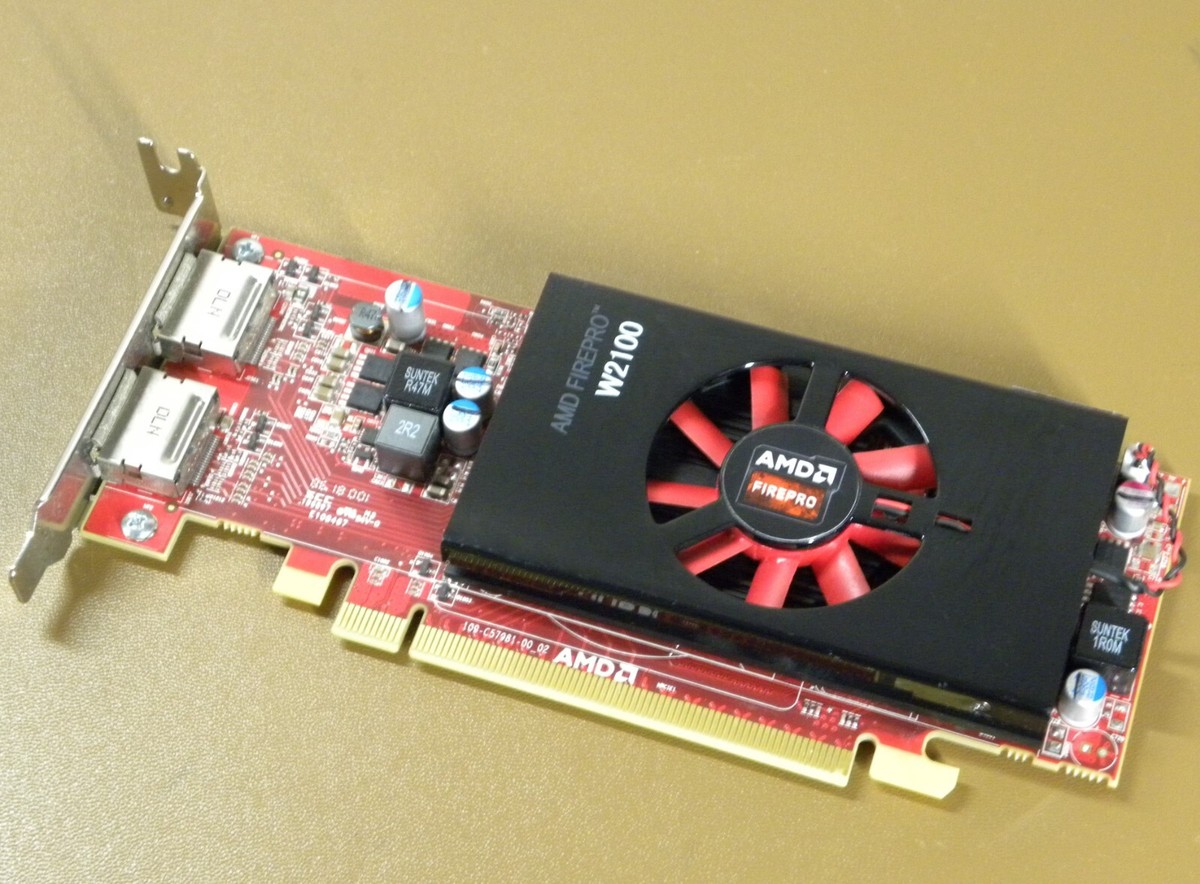 W2100 2gb Ddr3 Amd Firepro W2100 Gaming AMD FIREPRO W2100, Memory Size ...