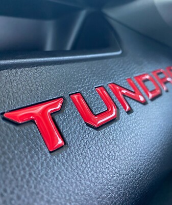 Glovebox Letter Inserts Compatible with 2022-2026 Tundra