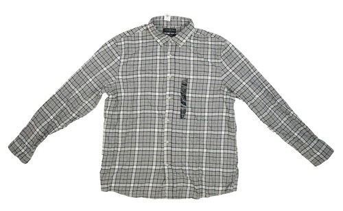 Banana Republic Shirt Mens XL Extra Large Red Check Long Sleeve