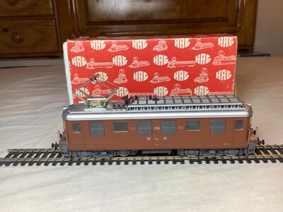 Hag H0 2 Rail DC 183 BLS Ae 4/4 Bo-Bo Electric Locomotive 258