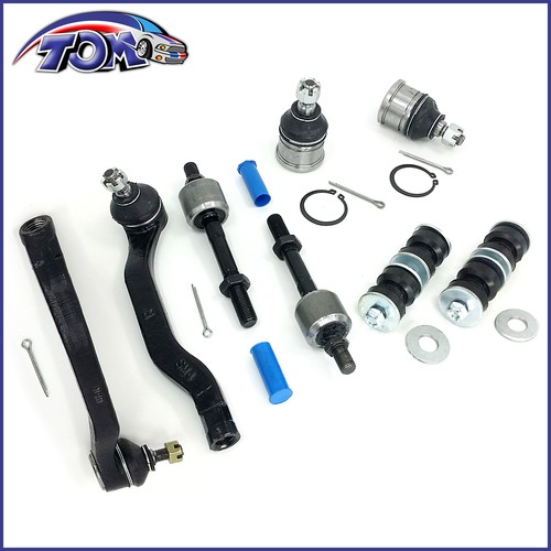 Lower Ball Joints Inner Outer Tie Rod Sway Kit Honda Accord Odyssey