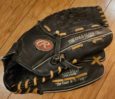 Rawlings Softball Baseball Glove 12.5" RBG36B RHT Right Hand Throw Steerhide
