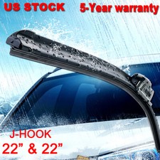 22 22 Windshield Wiper Blades Premium Hybrid Silicone J-hook High Quality 22 22 Windshield Wiper Blades Premium Hybrid Silicone J-hook High Quality