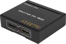 ViewHD 2 Port 1x2 Powered HDMI 1 In 2 Out Mini Splitter For 1080P And 3D |