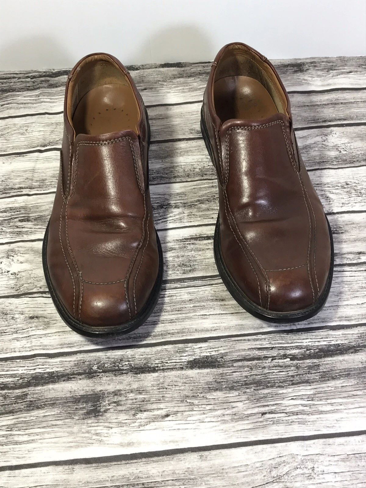 Mocassini uomo Clarks Collection Penny in pelle 10m