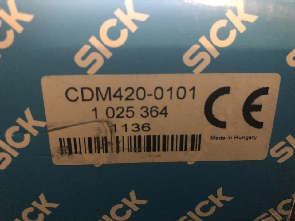 SICK CDM420-0101 - 1025364 - 1136 - Control Module - Factory Sealed Surplus- - Image 2 of 2