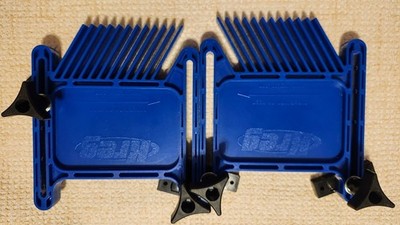 Kreg Featherboard Jig Set Plastic Blue 2-Pack For Table Saw/Router Table - Nice