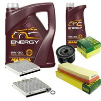 Mann Inspektionspaket 6L Mannol Energy 5W-30 FüR Renault Espace III 1.9 Dti