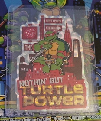 2025 TMNT Wondercard WLTMNT1-SDR-06 DIE CUT NITHIN BUT TURTLE POWER