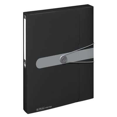 Herlitz Archive Box A4 Polypropylene with Spine Label Back Width 4 Cm, 1 Piece,