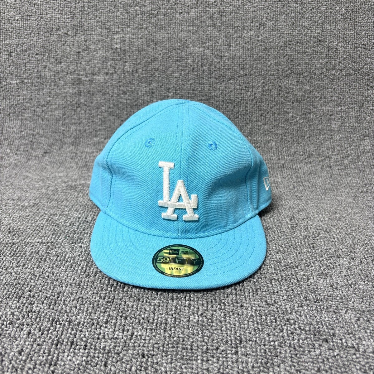 New Era 59FIFTY LA Dodgers Infant My 1st Fitted Hat Size 6 Light Blue Kids
