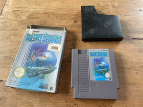 Nintendo NES Spiel - Silent Service - 1990 - Konami - EEC/FRG - PAL-B - OVP CIB