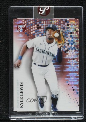 2022 Topps Pristine Pink Pristine Pulsar Refractor 1/15 Kyle Lewis #79 0q0