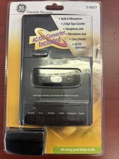 GE 35027 Desktop Cassette Voice Recorder
