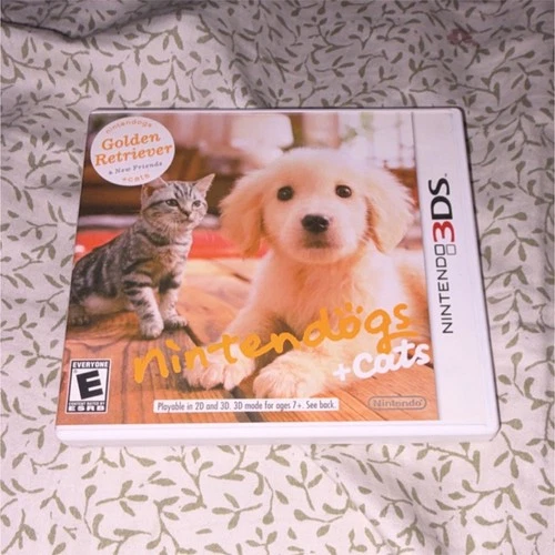 Nintendo Nintendogs + Cats Nintendo 3DS Manual Included Simulation E 2011
