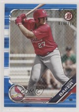 2019 Bowman Draft Blue 75/150 Luken Baker #BD-173 s3g