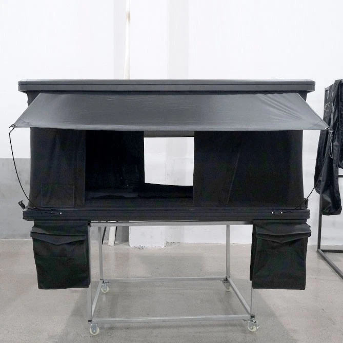 Tienda de campaña rígida para techo para SUV Campervan apta para 2-3 personas Foto 2 de 4