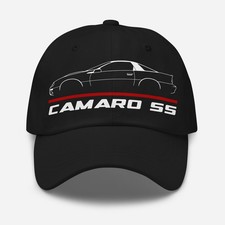 Premium Dad Hat For 4th Gen Camaro SS 2000 Car Owners Birthday Gift