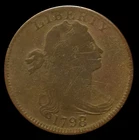 Photo of a 1798-P Large Cent from an eBay listing that sold on Jul 23, 2026