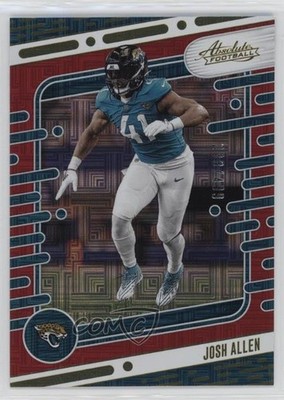 2024 Panini Absolute Red Squares 238/499 Josh Hines-Allen #49 1g2w