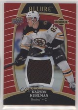 2019-20 Upper Deck Allure Rookies Red Rainbow Jerseys Karson Kuhlman #65 02n1