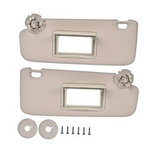 Sun Visor for Car Driver Side Sun Visor Replacement with Left Right Beige