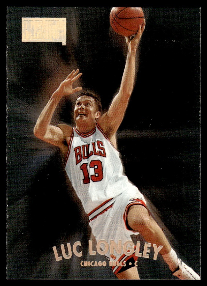 1997-98 SkyBox Premium Luc Longley Chicago Bulls #44