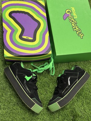 MSCHF Gobstomper Sour Edition Men's Size 11 Skate Shoes Black/Lime