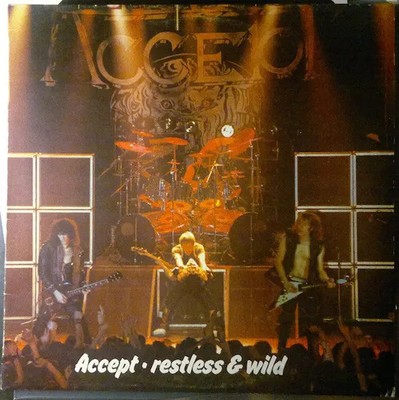 Accept Restless And Wild NEAR MINT Victoria Vinyl LP