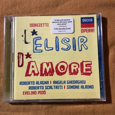 ALAGNA/GHEORGHIU/SCALTRITI/PIDO/OOL/ L'ELISIR D'AMORE (GA) 2 CD 
