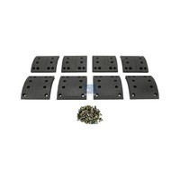 Bremsbelagsatz Trommel Hinten 18 Mm 160 Mm DT Spare Parts FüR U.A. MB Actros