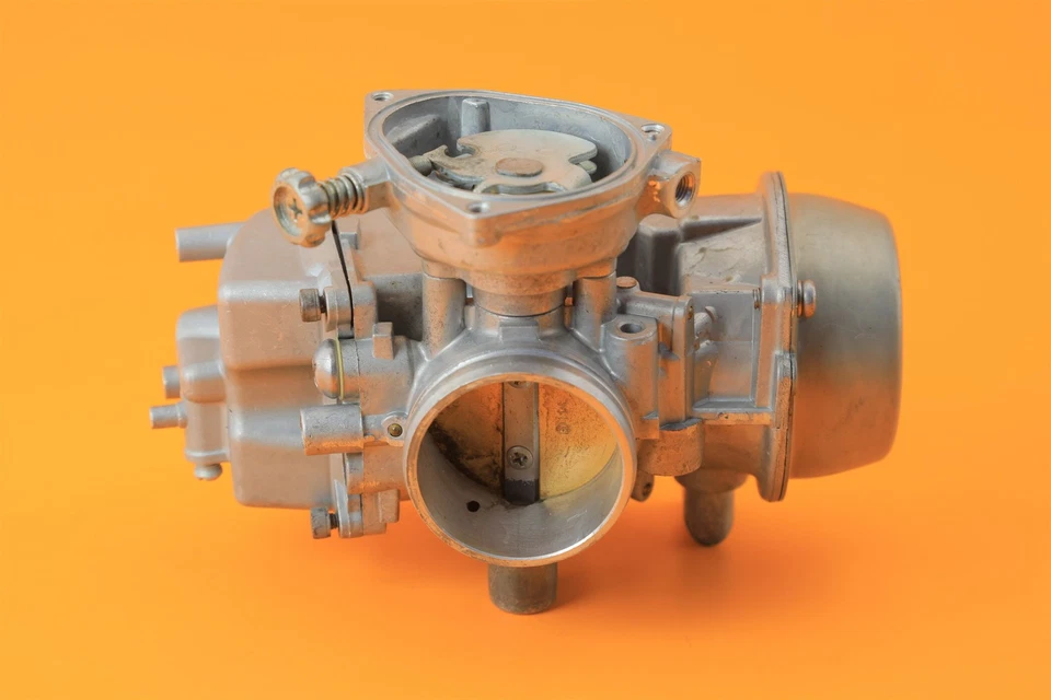 03-07 2007 Predator 500 OEM Mikuni 42 Carburador Carburador Cuerpo de Combustible Conjunto de Tazón Foto 3 de 4