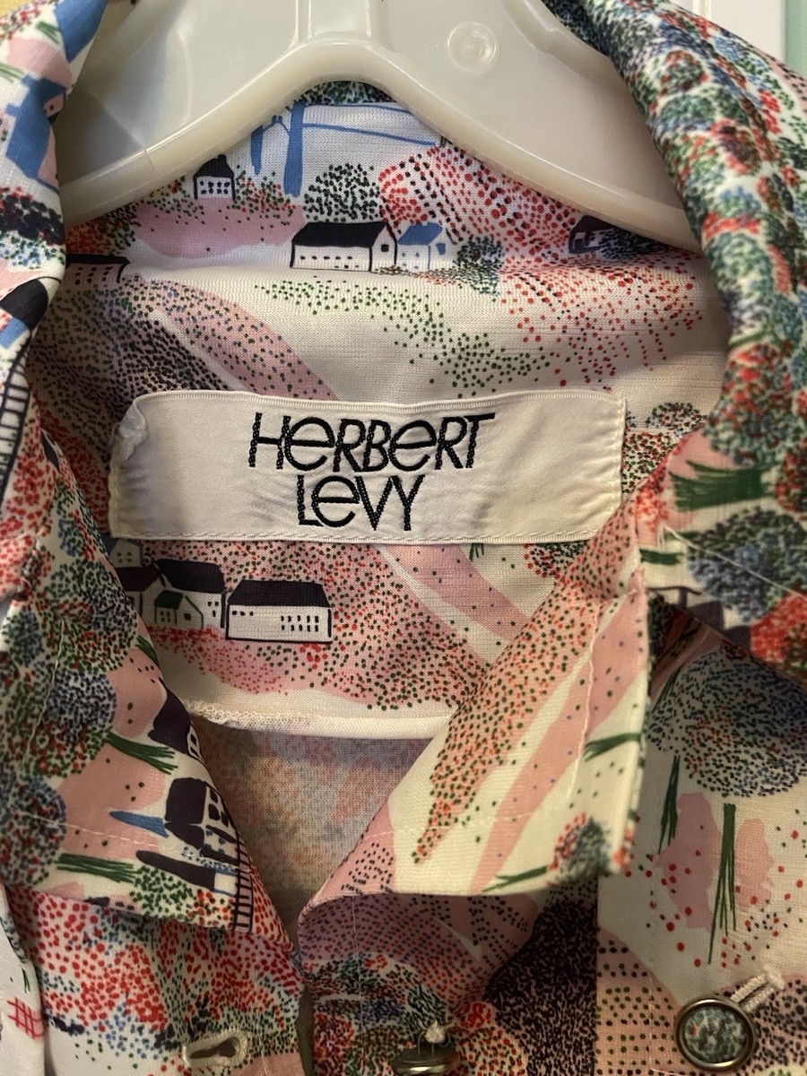 HERBERT LEVY VINTAGE SHIRT  DRESS View 2