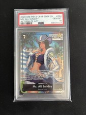 PSA 10 Ms. All Sunday OP14-084 Alternate Art Super Rare Foil EN 2026