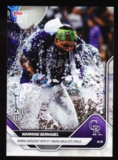 Warming Bernabel Rockies Call-Up Walk-Off Dodgers 2025 Topps NOW #572 SP Base RC