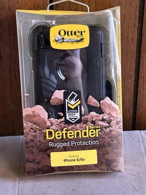 OtterBox Defender Series Rugged Case Drop Protection for iPhone 6/6s Black