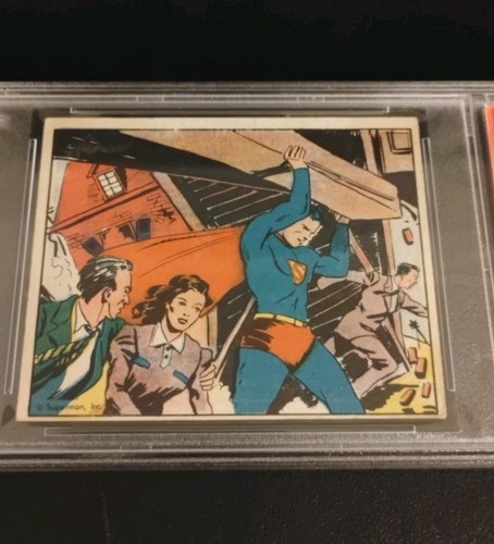 1940 Gum Inc Superman #35 Hurricane Horror — PSA 2