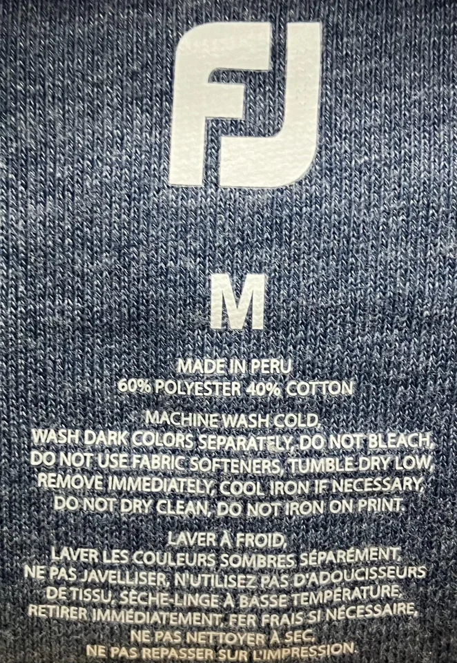 Толстовка с капюшоном женская Footjoy Pinehurst U.S. Open 2024 Henley средний размер синяя - Изображение 4 из 4