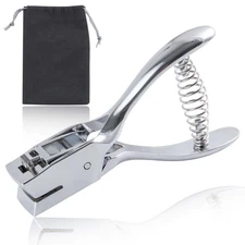 Hole Punch Slot Punch Badge Hole Punch for ID Cards 15mm x 3mm One Slot Hole ...