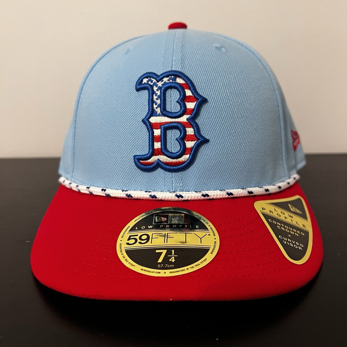 NWT! New Era Boston Red Sox Stars And Stripes On Field Low Profile 