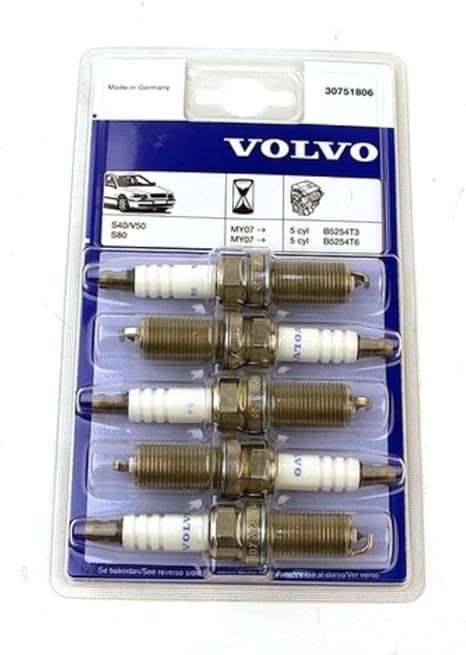 Genuine Volvo Spark Plug Set 30751806