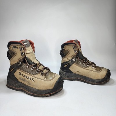 The Simms G3 Guide Wading Boots Tan Men s Size US 8 EU 40