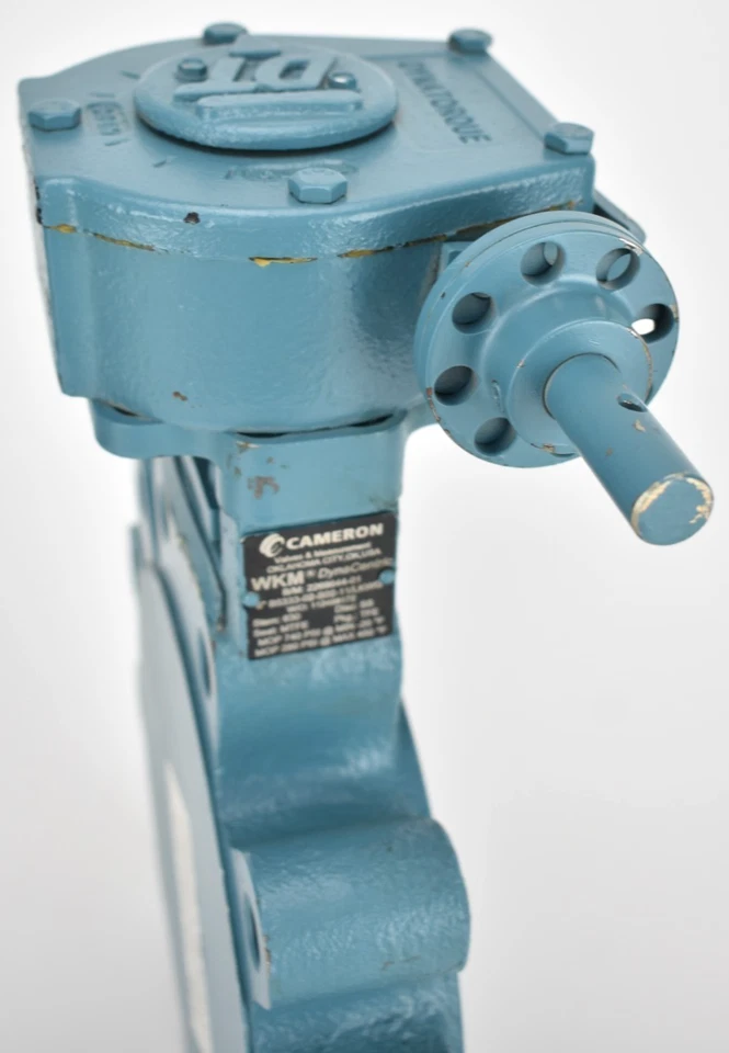 Cameron Dynatorque 6" WKM Dynacentric Butterfly Valve B5333-02-S02-11/LKWG - Image 4 of 4