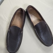 preowned Sz 12D Men's Allen Edmonds Brown Turner Classic Driving Loafers