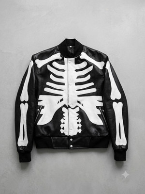 Vanson Skeleton Bomber Jacket